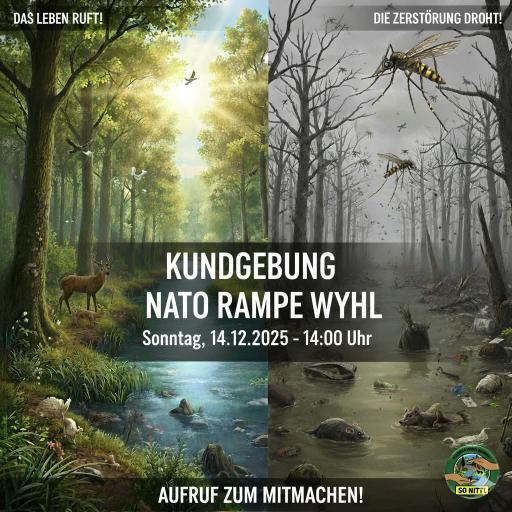 Flyer Kundgebung Sonntag 14. Dez 2025